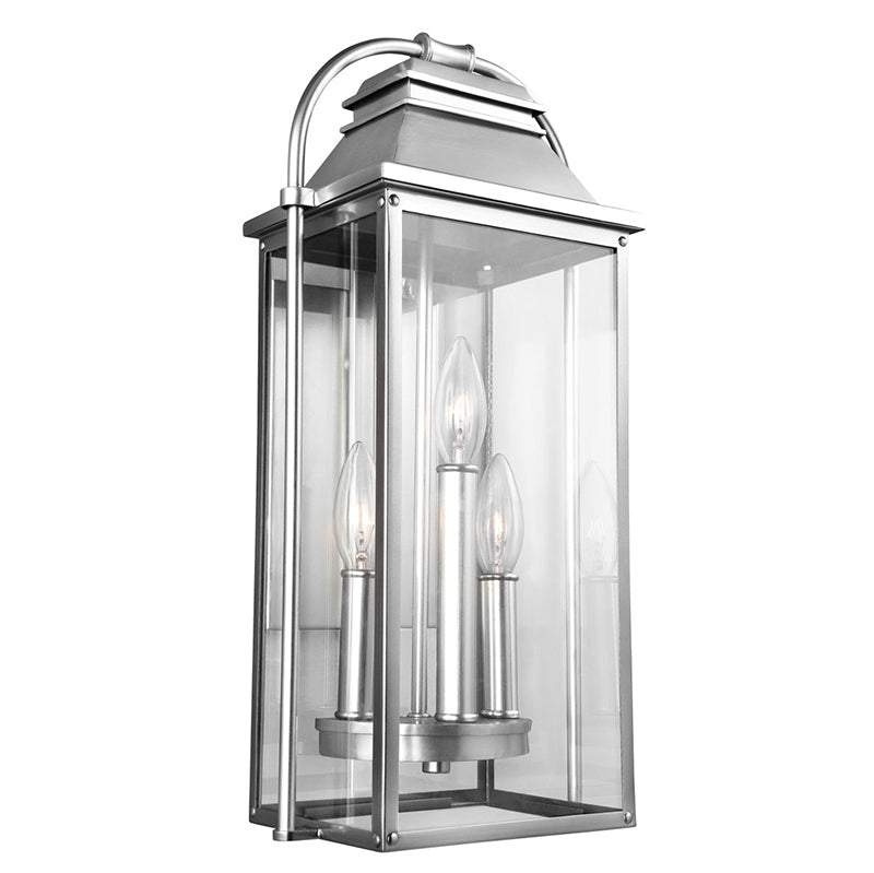 Visual Comfort OL13200 Wellsworth 3-lt 8.5" Outdoor Wall Lantern