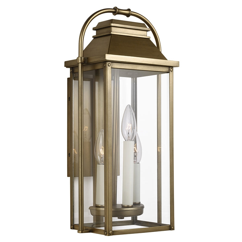 Visual Comfort OL13200 Wellsworth 3-lt 8.5" Outdoor Wall Lantern