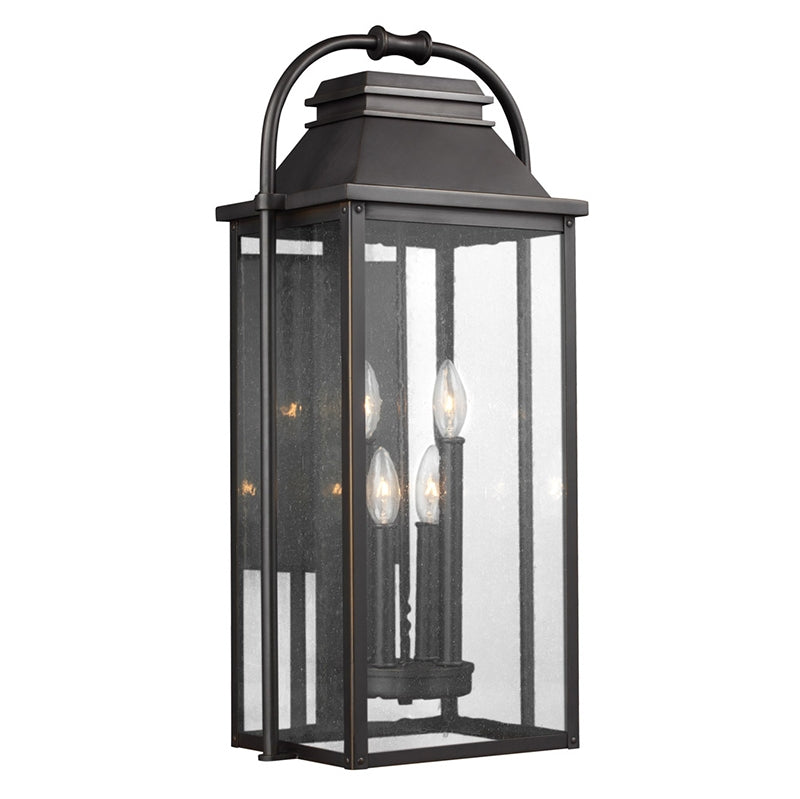 Feiss OL13202 Wellsworth 4-lt 12.5" Outdoor Wall Lantern
