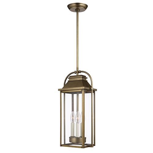 Feiss OL13209 Wellsworth 3-lt 8.5" Outdoor Pendant