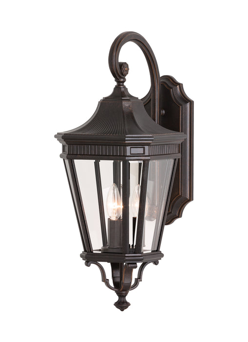 Feiss OL5402 Cotswold Lane 3-lt Outdoor Medium Wall Lantern