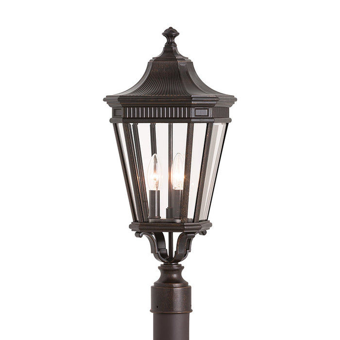 Feiss OL5407 Cotswold Lane 3-lt Outdoor Small Post Light