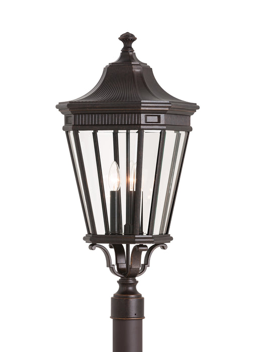 Feiss OL5408 Cotswold Lane 3-lt Outdoor Large Post Light