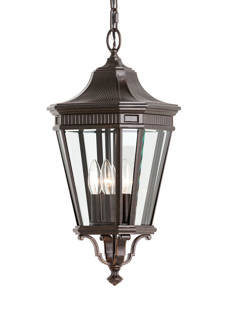 Feiss OL5411 Cotswold Lane 3-lt Outdoor Small Pendant