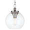 Feiss P1307 Tabby 12" Wide Pendant with Clear Glass