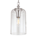 Feiss P1309 Hounslow 9" Wide Pendant with Clear Glass