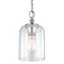 Feiss P1310 Hounslow 6" Wide Mini Pendant with Clear Glass