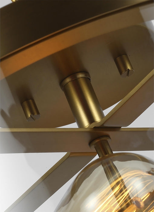 Feiss SF341 Harrow 2-lt Semi Flush Mount
