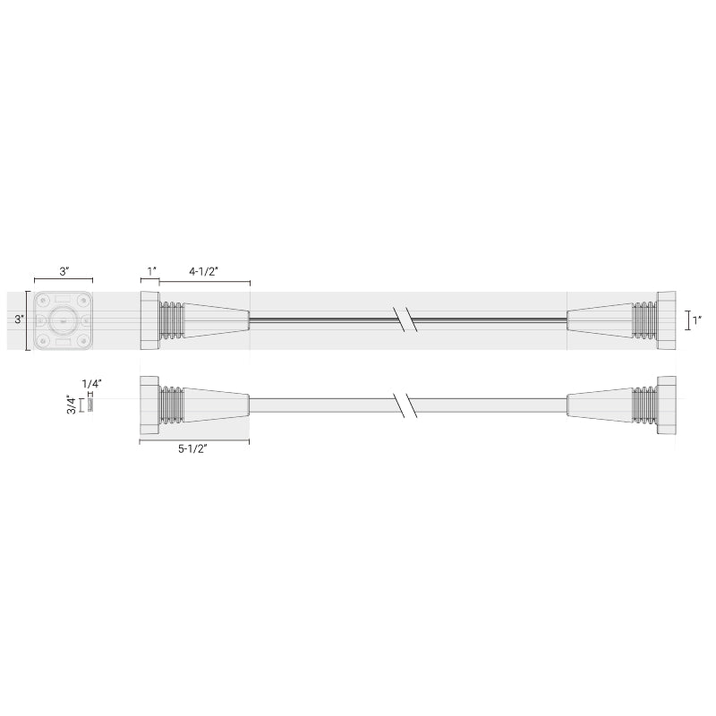 Elite FT-DIM10-48V-40 Tension 40-ft Track with Uplight