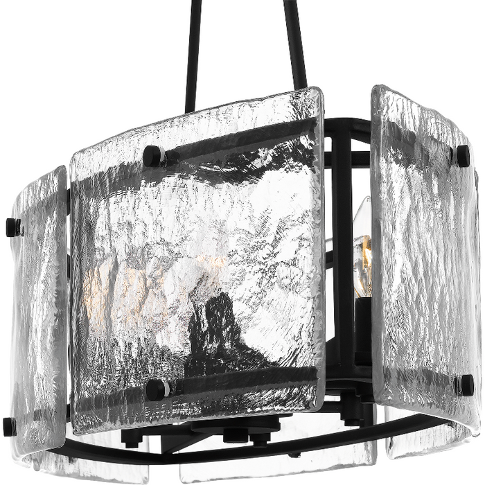 Quoizel FTS638 Fortress 6-lt 39" Island Chandelier