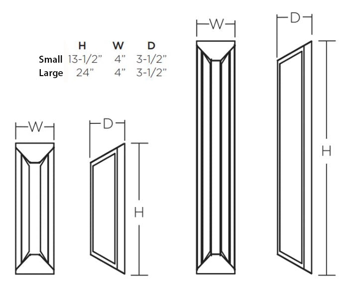 AFX FTS Series Fulton LED Sconce