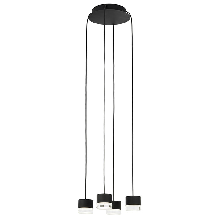 Tech 700TRSPGBL4 Gable 4-lt 10" LED Chandelier