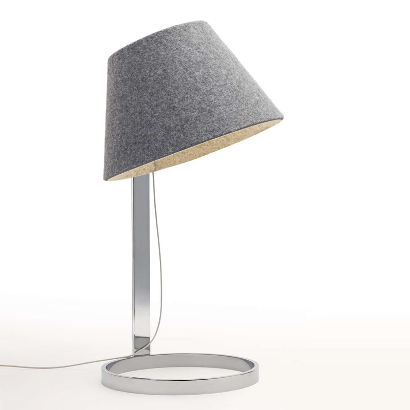 Pablo Designs Lana LED Table Lamp - Chrome Base