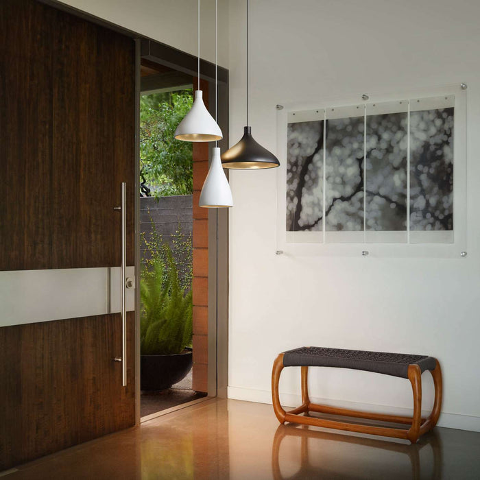 Pablo Designs Swell Single Narrow LED Pendant