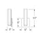 Modern Forms WS-3111 Vogue 1-lt 11" Tall LED Bath Light