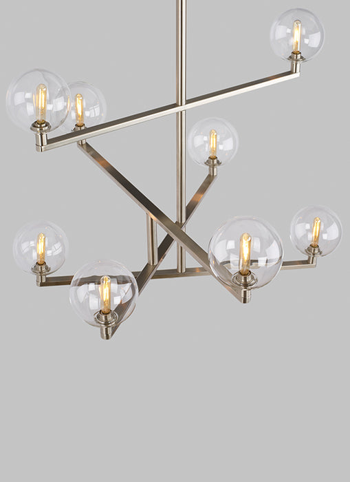 Tech 700GMB Gambit 8-lt 35" LED Chandelier