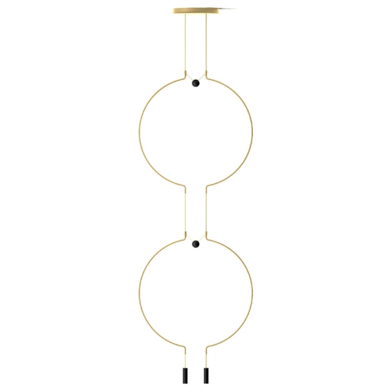Axo USLIADG2 Liaison 2-lt 40" LED Round Double Pendant