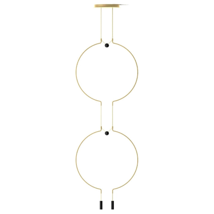 Axo USLIADG2 Liaison 2-lt 40" LED Round Double Pendant