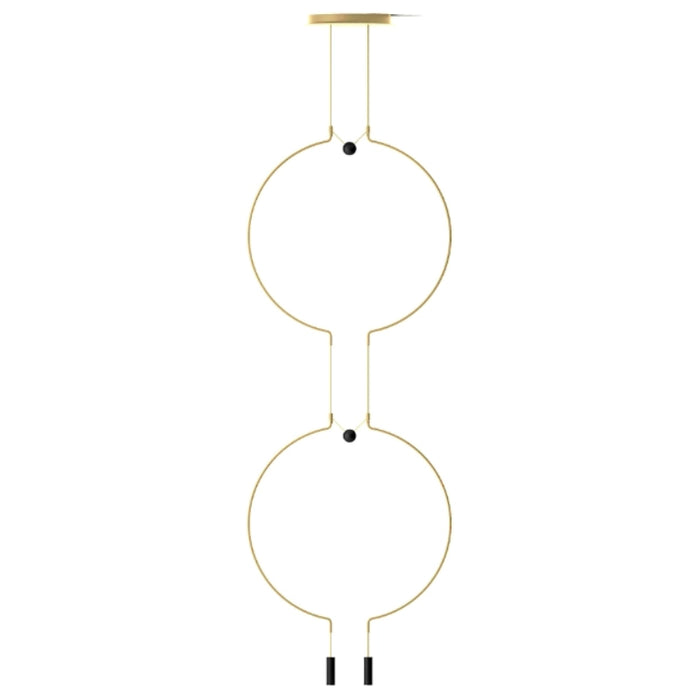 Axo USLIADP2 Liaison 2-lt 22" LED Round Double Pendant