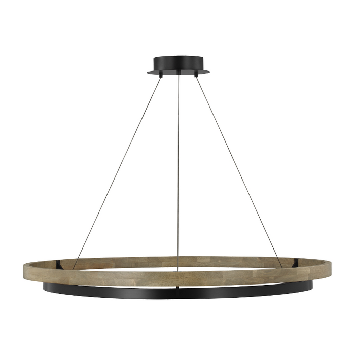 Visual Comfort 700GRC48 Grace 1-lt 48" LED Chandelier - Matte Black