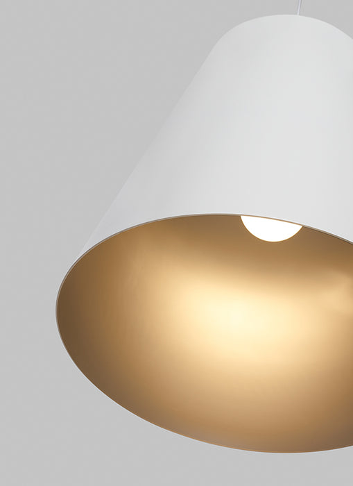 Tech 700TDGUNP Gunnar 1-lt 24" Line Voltage Pendant