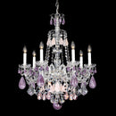 Schonbek 5536 Hamilton Rock Crystal 7-lt 24" Chandelier