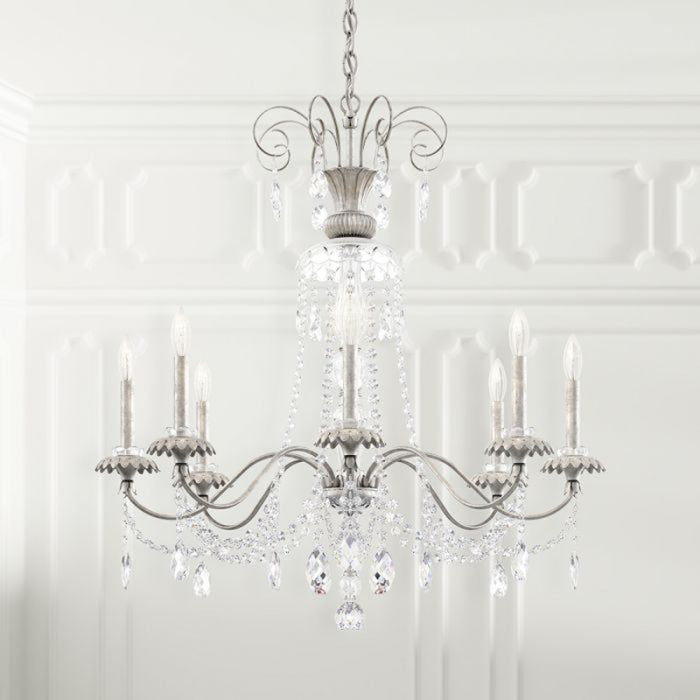 Schonbek AT1008 Helenia 8-lt 32" Chandelier