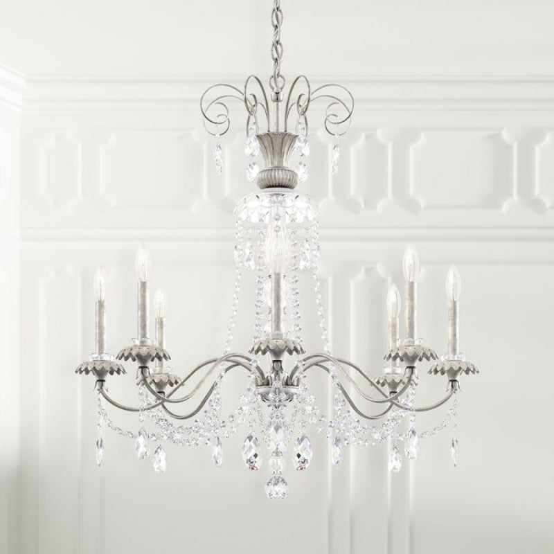 Schonbek AT1008 Helenia 8-lt 32" Chandelier