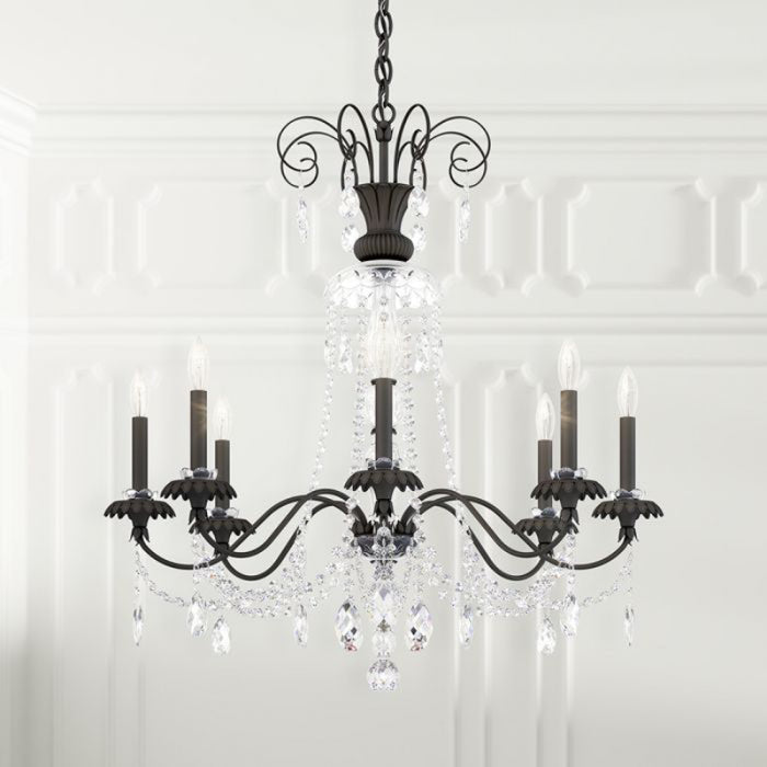 Schonbek AT1008 Helenia 8-lt 32" Chandelier
