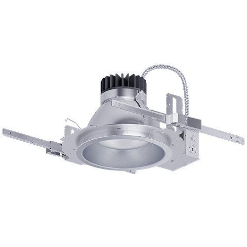 Maxilume HH10-LED 10" Round Recessed with HH10-TL-1501 Trimless Downlight - 2000 Lumens