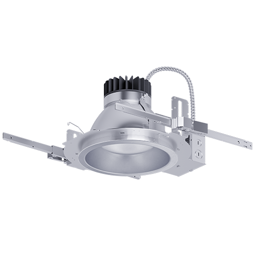 Maxilume HH10-LED 10" Round Recessed with HH10-TL-1507 Trimless Wall Wash - 2000 Lumens