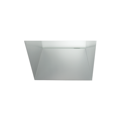 Maxilume HH4SQ-LED 4" Square Recessed with HH4SQ-TL-4614 Lensed Trimless Reflector - 2000 Lumens