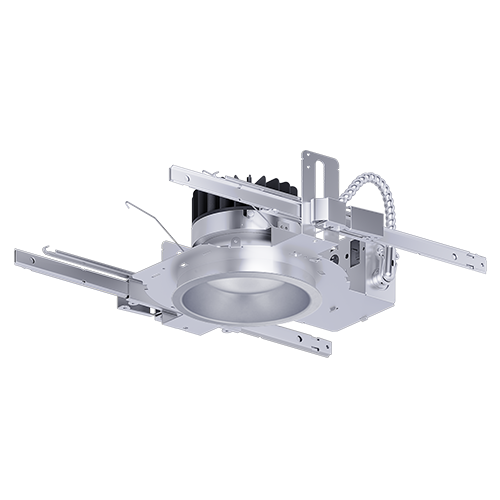 Maxilume HH6-LED 6" Round Recessed with HH6-TL-6507 Trimless Wall Wash - 2000 Lumens