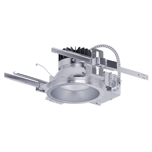Maxilume HH8-LED 8" Round Recessed with HH8-8507 Wall Wash Trim - 2000 Lumens