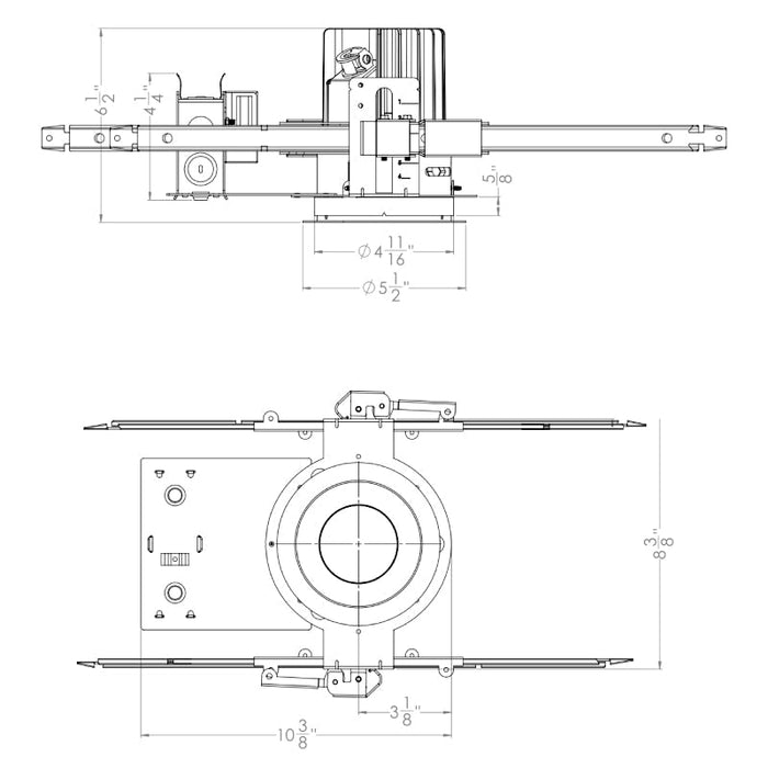 Elite HL4-LED-4000L 4" Architectural High Lumen LED Downlight - 4000 Lumen, 120-277V