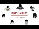 Nora NIO-2RTLA/10 2" Iolite LED Round Trimless Adjustable Reflector - 1000 Lumens