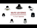 Nora NIO-4RPH/10 4" Iolite Round Fixed Pinhole Trim - 1000 Lumens