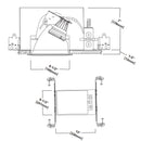 Halo HL618TAT 6” LED Non-Insulated Ceiling Air-Tite Recessed Housing - LBC Lighting