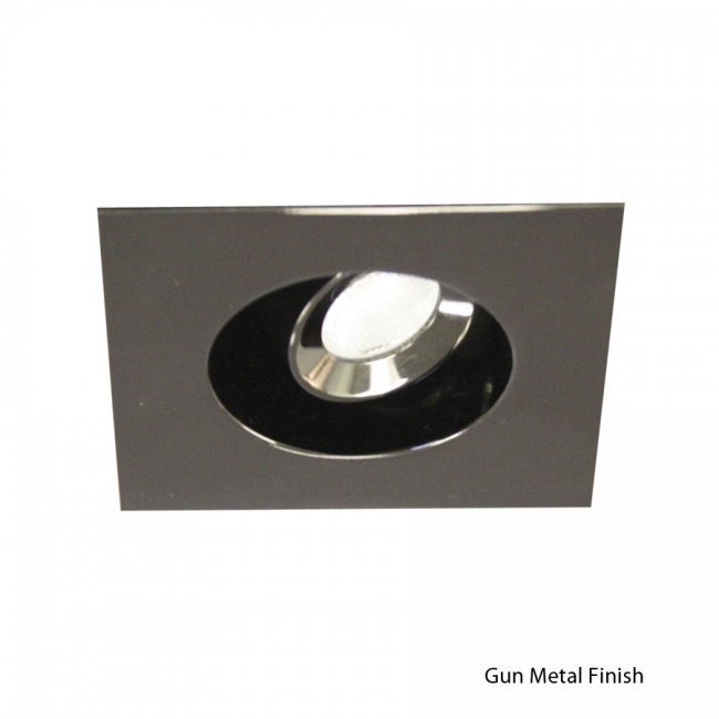 WAC HR-LED252E 1" LEDme Recessed Adjustable Square Downlight