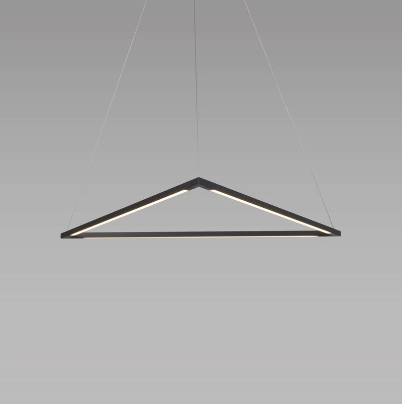 Z-Bar Triangle LED Pendant by Koncept