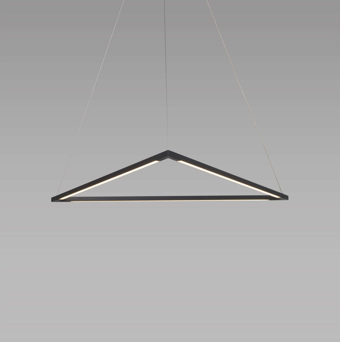 Z-Bar Triangle LED Pendant by Koncept