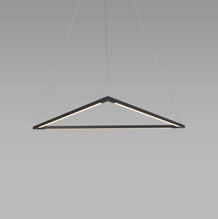 Z-Bar Triangle LED Pendant by Koncept