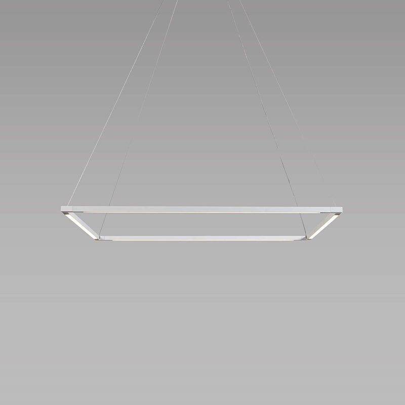 Z-Bar Square LED Pendant by Koncept