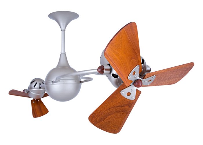 Italo Ventania 62" Ceiling Fan with Wood Blades