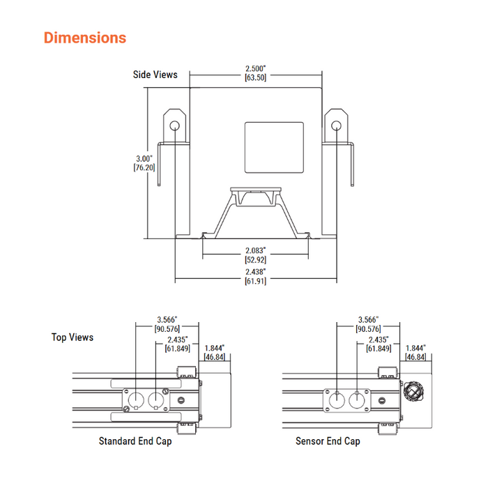 Discreet Linear Recessed Mount