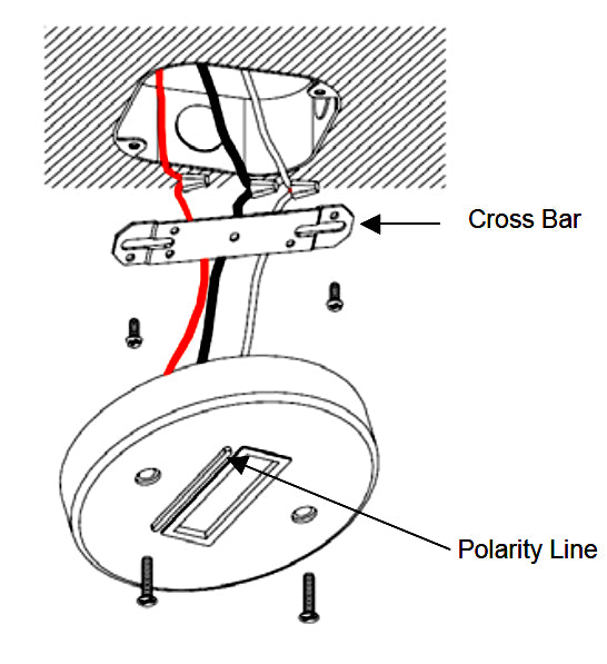 WAC L System Round Monopoint Canopy Adapter