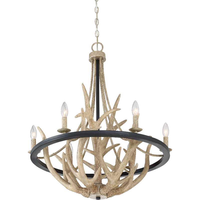Quoizel JR5006 Journey 6-lt 26" Chandelier