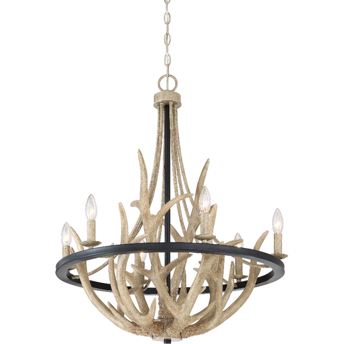 Quoizel JR5006 Journey 6-lt 26" Chandelier