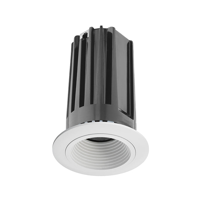 Juno 2LEDTRIM DB 2" LED Wet Location Round Baffle Trim