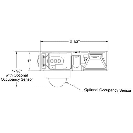 Juno UPS 9"/14"/22"/30"/40" Pro - Series SoftTask LED Undercabinet